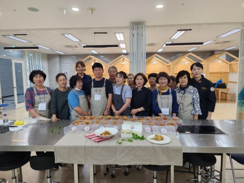 4차 영덕군 (가자미 아란치니) 고부가가치 가공식품 발굴 및 레시피 교육